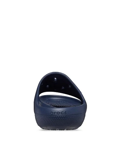 Чоловічі шльопанці Crocs гумові сині (209401-410) - фото 6 - Miraton