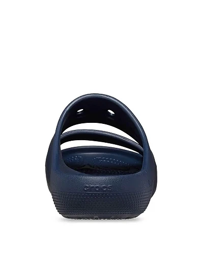 Чоловічі шльопанці Crocs гумові сині (209403-410) - фото 4 - Miraton