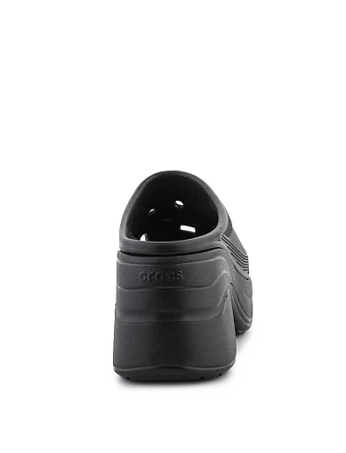 Жіночі крокси Crocs гумові чорні - фото 6 - Miraton