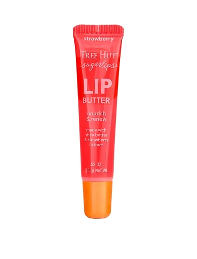 Баттер для губ Tree Hut Strawberry Sugarlips Lip Butter 15g фото 1