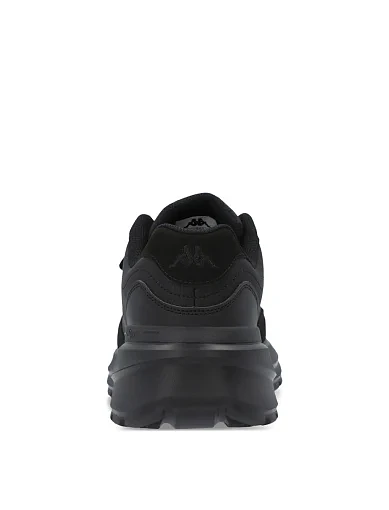 Чоловічі кросівки Kappa Selecto 4. 0 з екошкіри чорні (130283) - фото 4 - Miraton