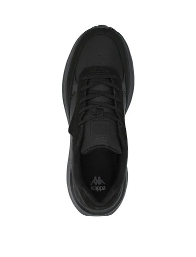 Чоловічі кросівки Kappa Selecto 4. 0 з екошкіри чорні (130283) - фото 6 - Miraton