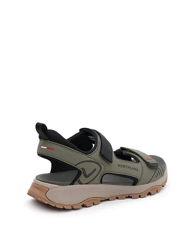 Чоловічі сандалі Northland Wandern зі штучної шкіри зелені (114719-Y3) - фото 4 - Miraton