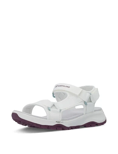 Жіночі сандалі Northland Wandern тканинні білі - фото 3 - Miraton