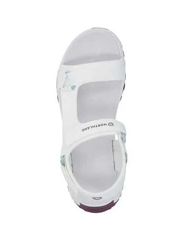 Жіночі сандалі Northland Wandern тканинні білі - фото 5 - Miraton