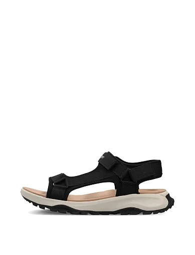 Жіночі сандалі Northland Wandern тканинні чорні - фото 2 - Miraton