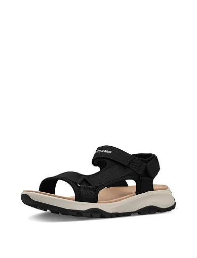 Жіночі сандалі Northland Wandern тканинні чорні - фото 3 - Miraton