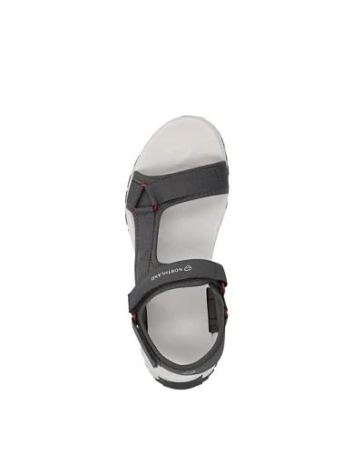 Чоловічі сандалі Northland Festland тканинні сірі (118550-91) - фото 5 - Miraton