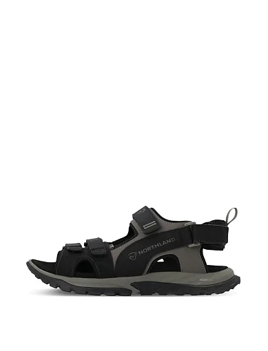 Чоловічі сандалі Northland зі штучної шкіри чорні (133438-99) - фото 2 - Miraton