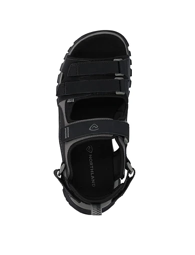 Чоловічі сандалі Northland зі штучної шкіри чорні (133438-99) - фото 6 - Miraton