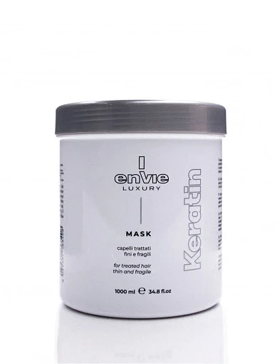 Капілярна маска для пошкодженого волосся ENVIE KERATIN,1000ml(ENVIE KERATIN 1000 ml Капілярна маска для пошкодже) - фото 1 - Miraton