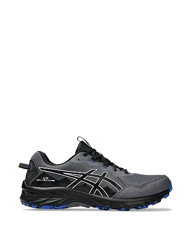 Чоловічі кросівки раннери Asics GEL-VENTURE 10 шкіряні чорні фото 1