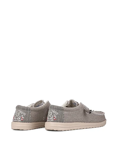 Чоловічі туфлі Hodaki тканинні жовті (CAPTAIN JUTE REGATTA KHAKI LIGHT) - фото 4 - Miraton