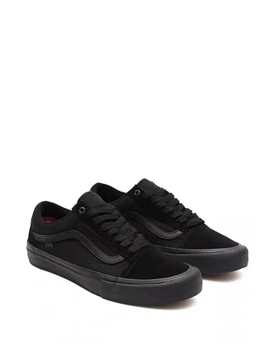 Чоловічі кеди Vans Skate Old Skool замшеві чорні (VN0A5FCBBKA1) - фото 2 - Miraton