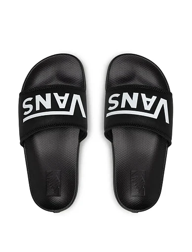 Мужские шлепанцы Vans MTE La Costa резиновые черные - фото 6 - Miraton