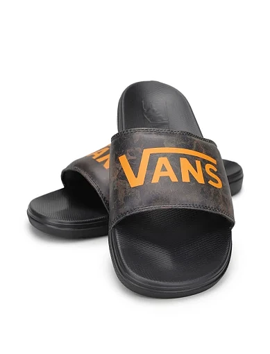 Мужские шлепанцы Vans MTE™ La Costa резиновые черные - фото 4 - Miraton