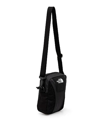 Сумка крос-боді The North Face тканинна чорна - фото 4 - Miraton