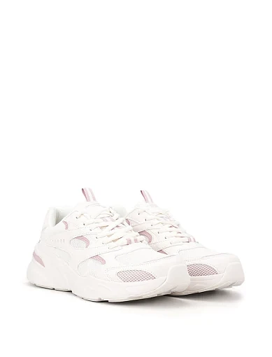 Жіночі кросівки Skechers Bobs Bamina тканинні молочного кольору - фото 3 - Miraton