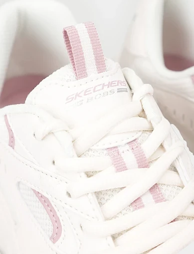 Жіночі кросівки Skechers Bobs Bamina тканинні молочного кольору - фото 5 - Miraton