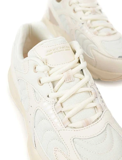 Жіночі кросівки Skechers BOBS BAMINA 2 зі штучної шкіри молочного кольору - фото 4 - Miraton