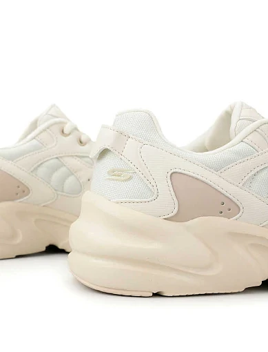 Жіночі кросівки Skechers BOBS BAMINA 2 зі штучної шкіри молочного кольору - фото 5 - Miraton