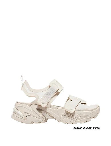 Жіночі сандалі Skechers Stamina V2 тканинні молочного кольору фото 1