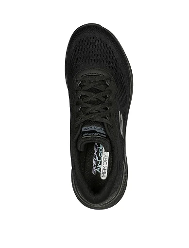 Жіночі кросівки Skechers тканинні чорні - фото 4 - Miraton