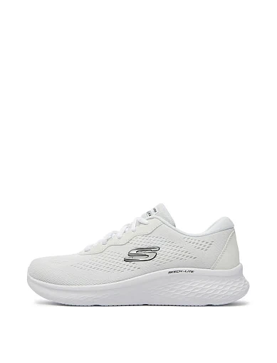 Жіночі кросівки Skechers тканинні білі - фото 2 - Miraton