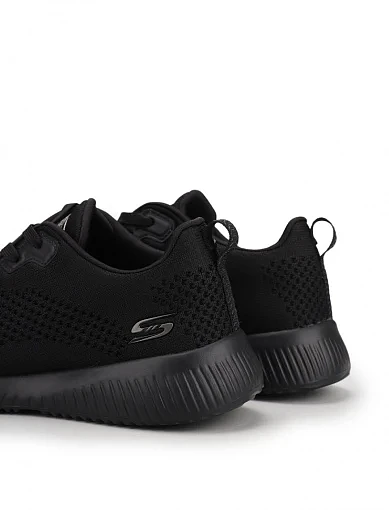 Жіночі кросівки Skechers Bobs Squad тканинні чорні - фото 4 - Miraton