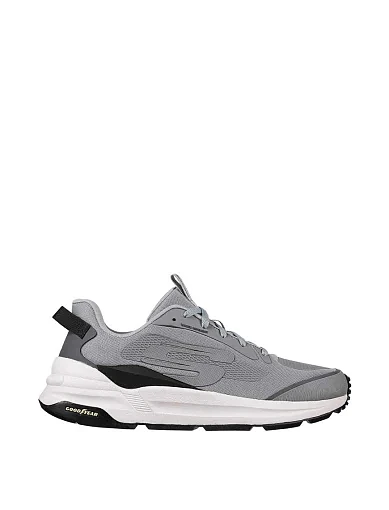 Чоловічі кросівки Skechers Global Jogger тканинні сірі фото 1