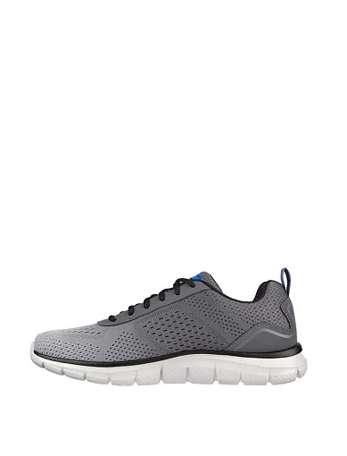 Чоловічі кросівки Skechers Track тканинні сірі (232399 CCGY) - фото 2 - Miraton