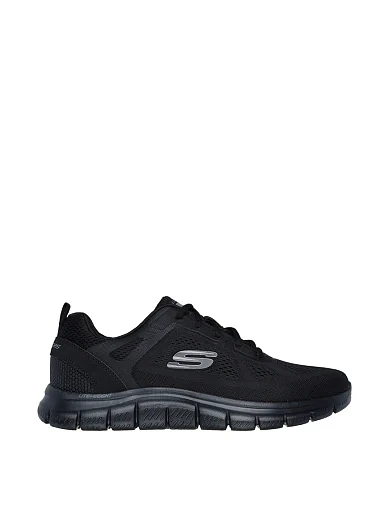 Чоловічі кросівки Skechers Track тканинні чорні фото 1