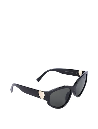 Сонцезахисні окуляри прямокутні чорні(9234) - фото 2 - Miraton