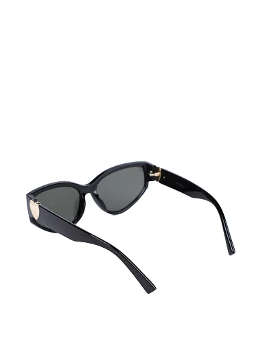 Сонцезахисні окуляри прямокутні чорні(9234) - фото 3 - Miraton