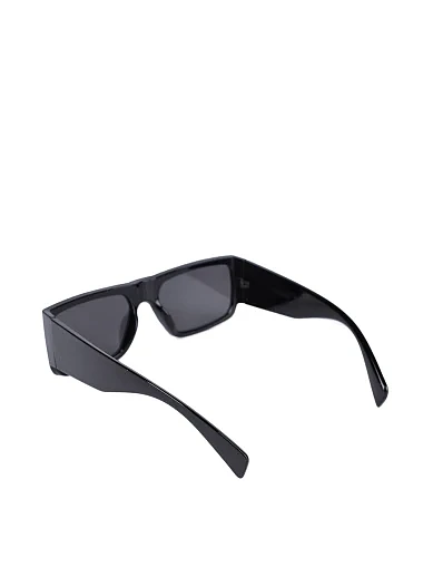 Сонцезахисні окуляри прямокутні чорні (9244 ) - фото 3 - Miraton