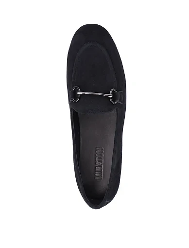 Жіночі сліпери MIRATON велюрові чорні - фото 2 - Miraton