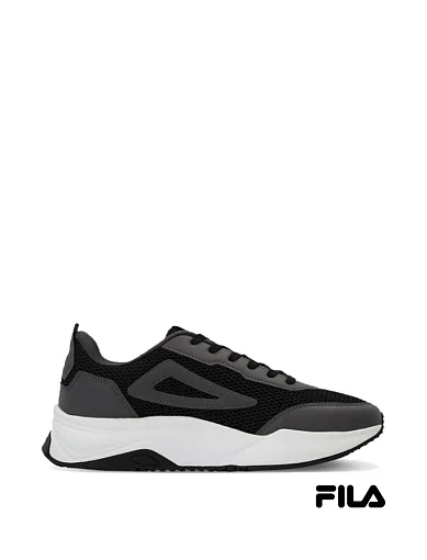 Мужские кроссовки FILA из искусственной кожи черные фото 1