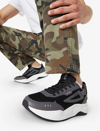 Чоловічі кросівки FILA зі штучної шкіри чорні (118491-99) - фото 7 - Miraton