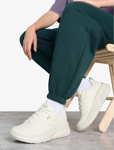 Жіночі кросівки FILA Base зі штучної шкіри бежеві - фото 8 - Miraton