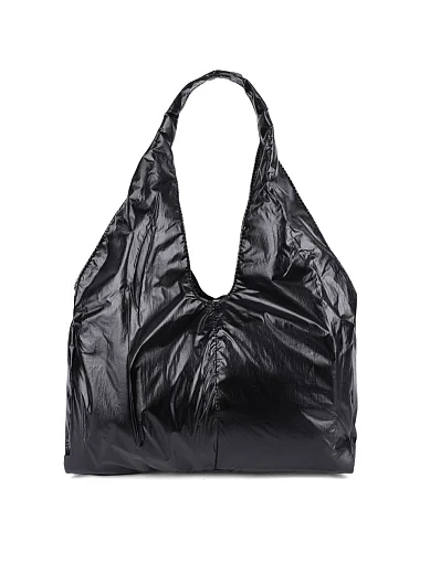 Женская сумка шоппер MIRATON тканевая черная - фото 3 - Miraton