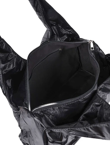 Женская сумка шоппер MIRATON тканевая черная - фото 5 - Miraton