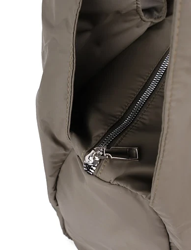 Женская сумка шоппер MIRATON тканевая зеленая - фото 5 - Miraton