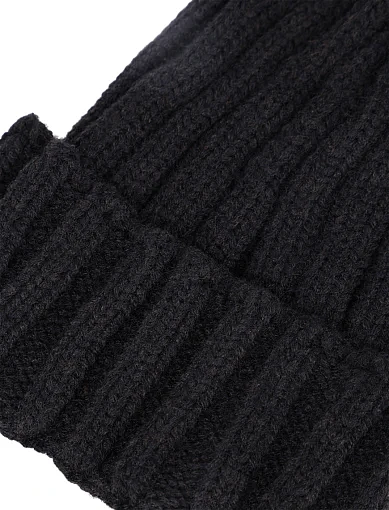 Шапка тканинна чорна(902-3) - фото 2 - Miraton