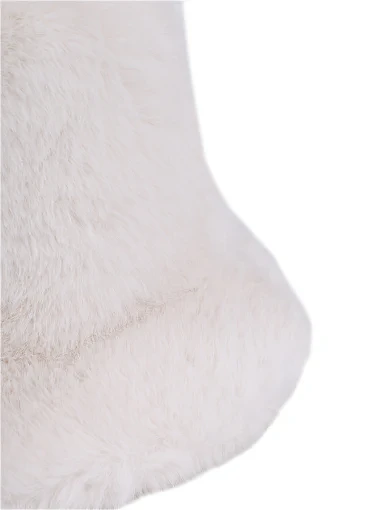 Шапка з хутром молочна(1001-2 ) - фото 2 - Miraton