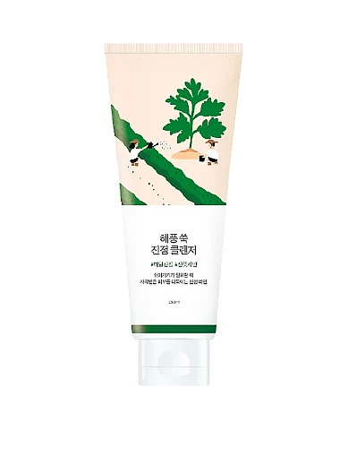 Успокаивающая очищающая пенка с морской полынью Mugwort Calming Cleanser 150 ml фото 1