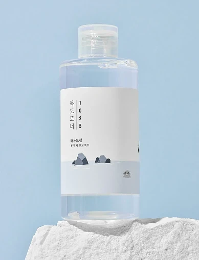 Зволожуючий тонер з ефектом пілінгу ROUND LAB 1025 Dokdo Toner - фото 2 - Miraton