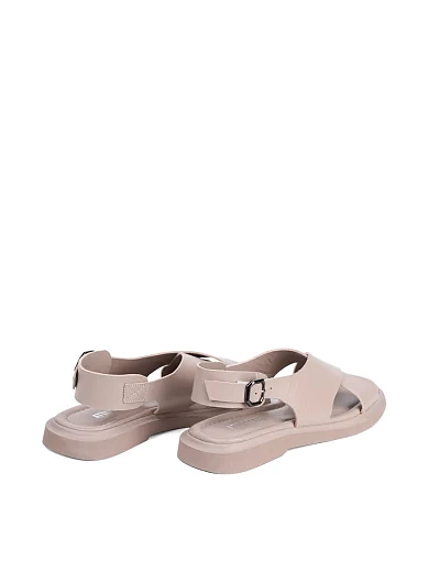 Женские сандалии Attizzare кожаные серые - фото 4 - Miraton