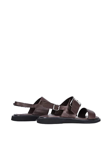 Жіночі сандалі Attizzare шкіряні коричневі - фото 4 - Miraton