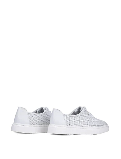 Жіночі кеди Attizzare шкіряні білі - фото 4 - Miraton