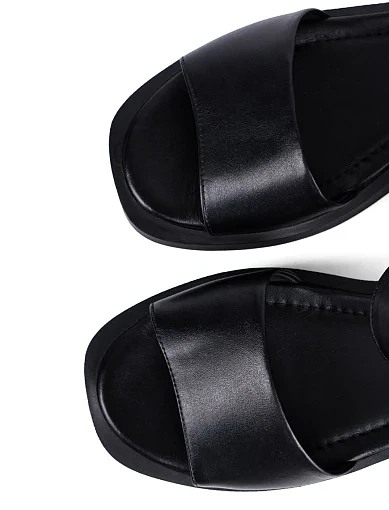 Жіночі сандалі Attizzare шкіряні чорні(049 E1224ВЛ25) - фото 5 - Miraton